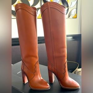 Saint Laurent Kate 105 Heeled Boot